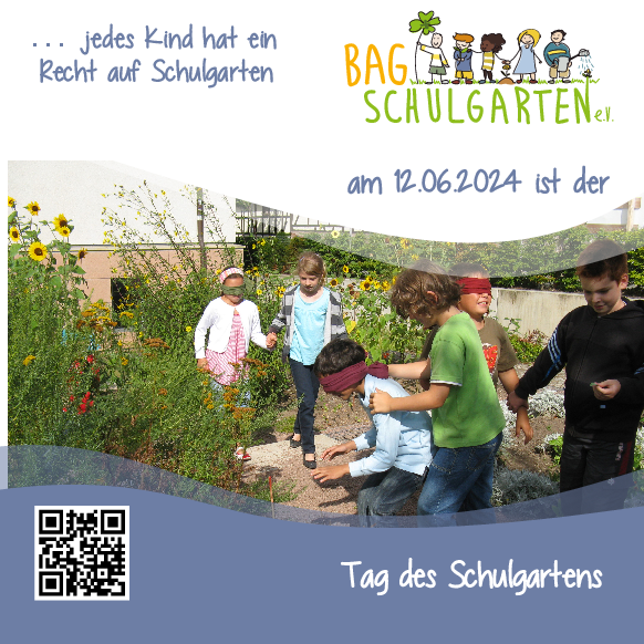 Faltblatt BAG Schulgarten e.V. Tag des Schulgartens 2024