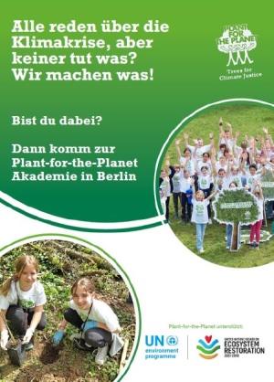 Flyer Plant for the Planet Akademie Berlin